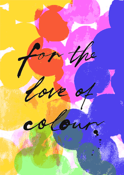 Animation – For the love of Colour
