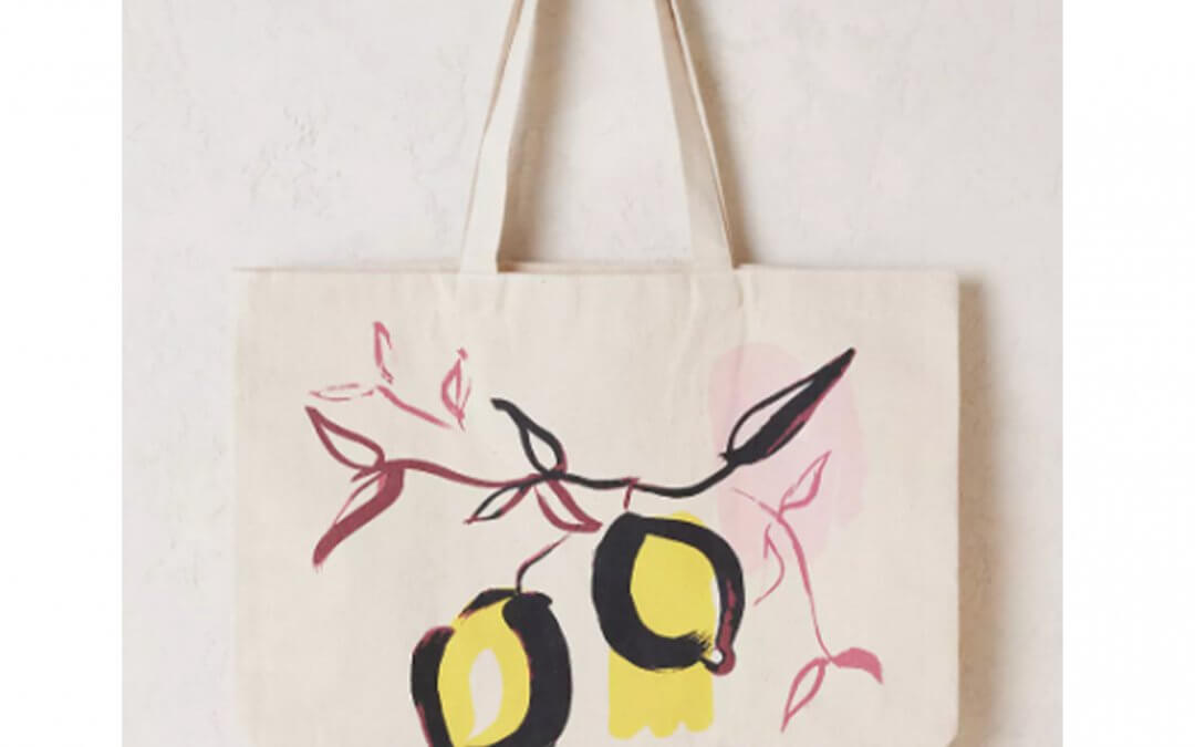 Anthropologie Illustrated Tote Summer 2022