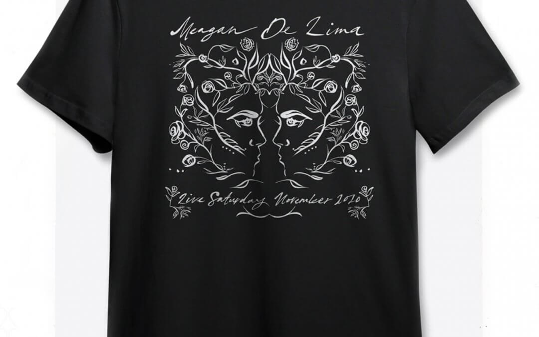 For The Love Of Live – Meagan De Lima x Caroline Tomlinson Illustrated T-Shirt