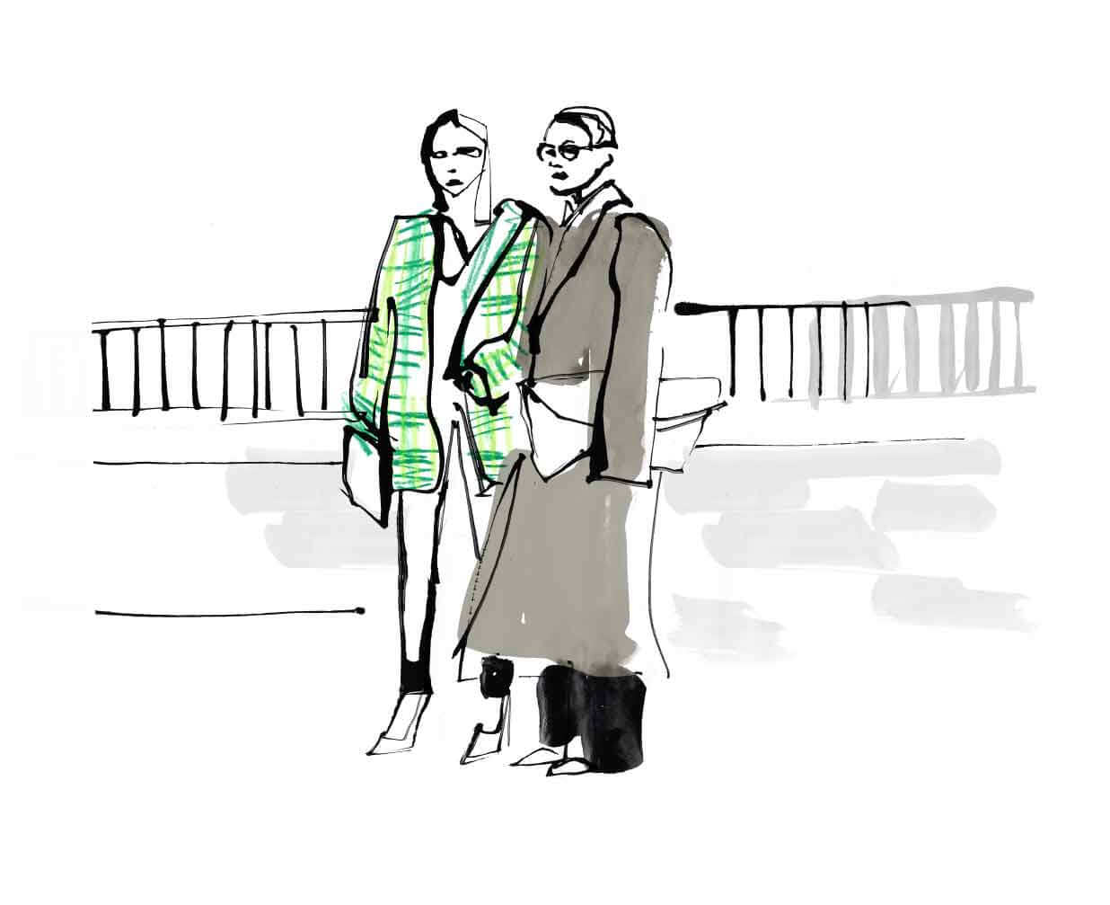 People Illustrated –  Street Style Sketches