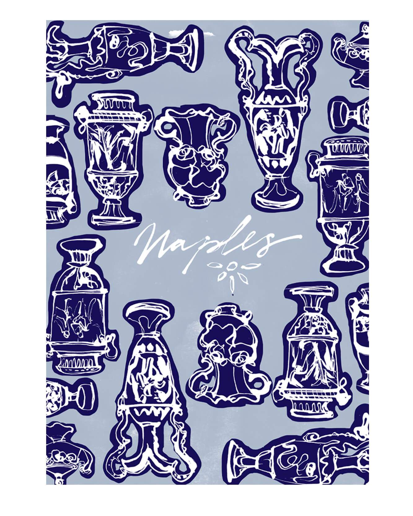 Patterns – Kiton – Naples Capodimonte Porcelain Silk Scarves