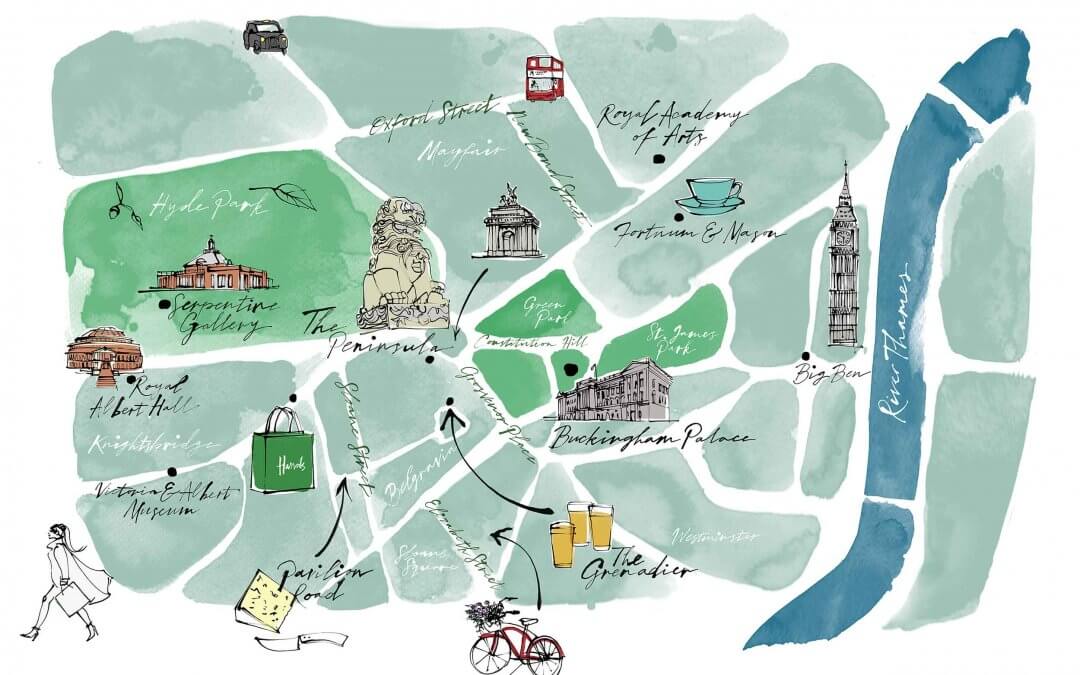 Travel – Assouline The London Peninsula Illustrated Map