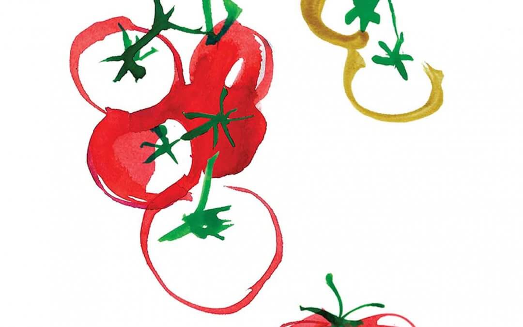 Food –  Illustrated Menu for Maison Estelle Italian Restaurant