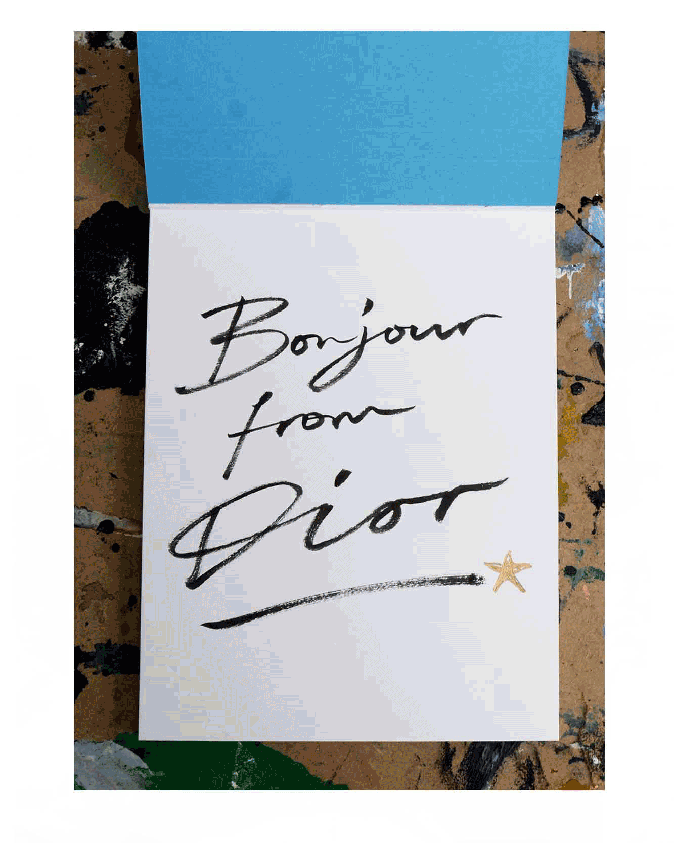 Lettering – Dior Boutique Opening at Harrods – Live Drawing