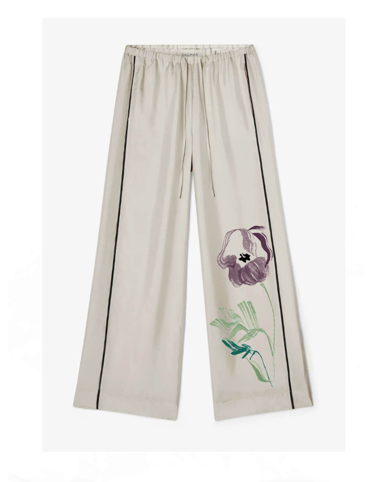 British wild flower illustrations. Gestural ink brushstrokes for textile prints and ceramics designs.