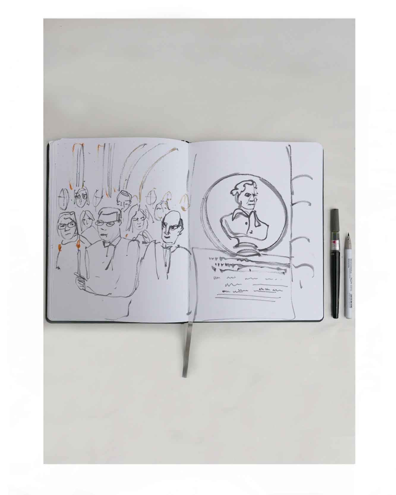 To celebrate the opening of Michael Kors new flagship store on London's Regent Street, I was invited to draw London landmarks on merchandise.