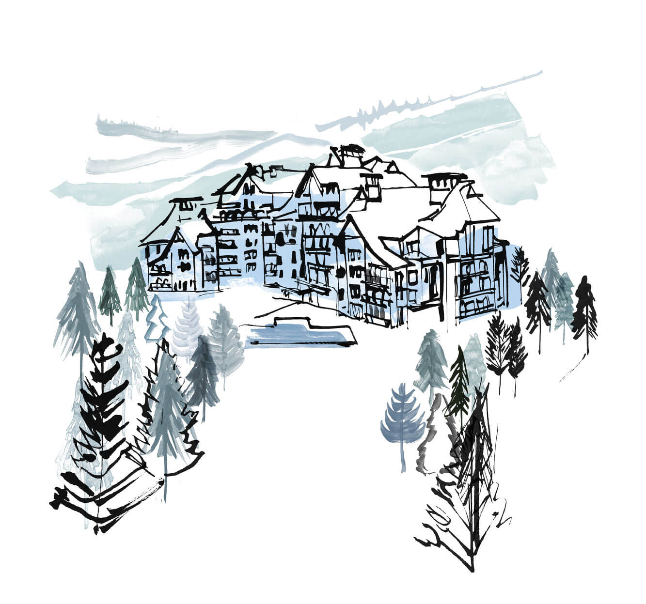 Architecture – Travel + Leisure World’s Best 500 Hotels Illustrated Series